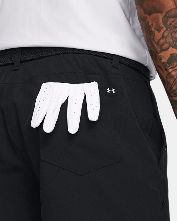 Men's UA Drive Deuces Shorts in Black image number 3